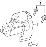 Foto de Tornillo de Arranque Original para Ford Escape Mercury Mariner Marca FORD Nmero de Parte W500035S437M