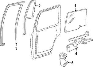 Foto de Canal de Crista Original para Ford Expedition Lincoln Navigator Marca FORD N�mero de Parte 8L1Z7825767AB