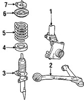 Foto de Rtula de direccin Original para Ford Freestar Mercury Marca FORD Nmero de Parte 3F2Z3K185AA