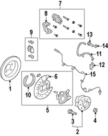 Foto de Tuerca de Junta de Homocintica Original para Mercury Ford Lincoln Marca FORD Nmero de Parte W712435S439