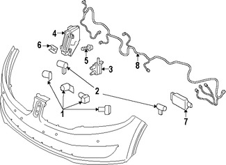 Foto de Sensor de Temperatura Ambiental Original para Ford  Lincoln Marca FORD Nmero de Parte AU5Z12A647B