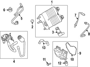 Foto de Sensor de oxigeno Original para Ford Fiesta Marca FORD N�mero de Parte AE8Z9F472B