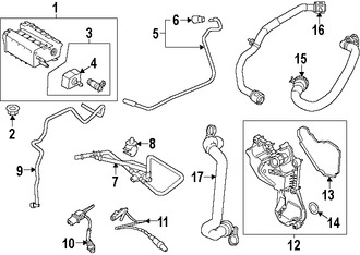 Foto de Sensor de oxigeno Original para Ford Fiesta 2014 2015 2016 2017 Marca FORD N�mero de Parte CV6Z9G444D