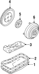 Foto de Plato Flexible Transmisin Automt Original para Mercury Tracer Ford Escort Marca FORD Nmero de Parte F1CZ6375A