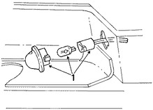 Foto de Conjunto de la luz de placa Original para Ford Ranger Ford F-150 Ford Explorer Sport Trac Ford F-150 Heritage Lincoln Mark LT Marca FORD Nmero de Parte 1L3Z13550BA