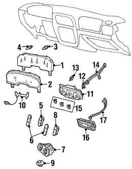 Foto de Bombilla de Panel de Instrumentos Original para Ford Explorer Ford Expedition Mercury Mountaineer Marca FORD Nmero de Parte F7LZ13B765BA