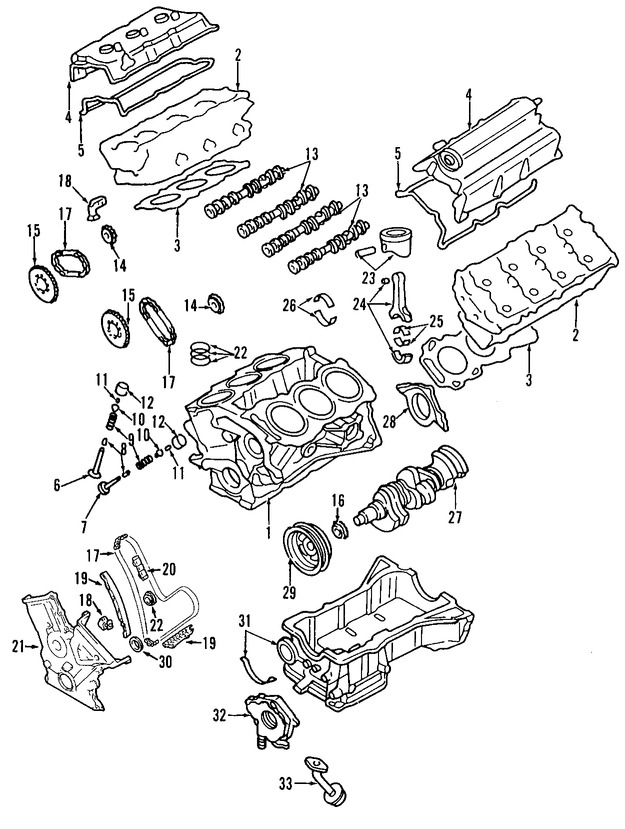 Foto de Solenoide de Tiempo Variable Original para Lincoln Mercury Ford Marca FORD Nmero de Parte 7T4Z6M280C