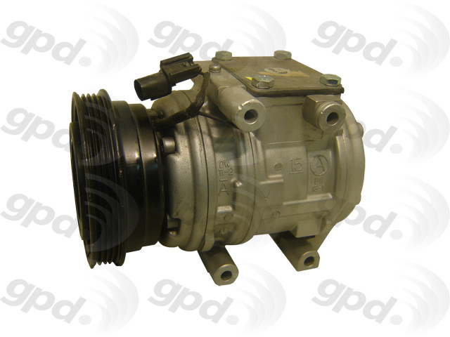 Foto de Compresor Aire Acondicionado para Hyundai Tucson Kia Spectra Kia Sportage Kia Spectra5 Marca GLOBAL PARTS Remanufacturado Nmero de Parte 5512280