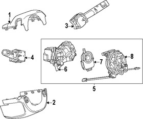 Foto de Interruptor Combinado Original para Saab 9-5 2011 Marca GM Nmero de Parte 20941129