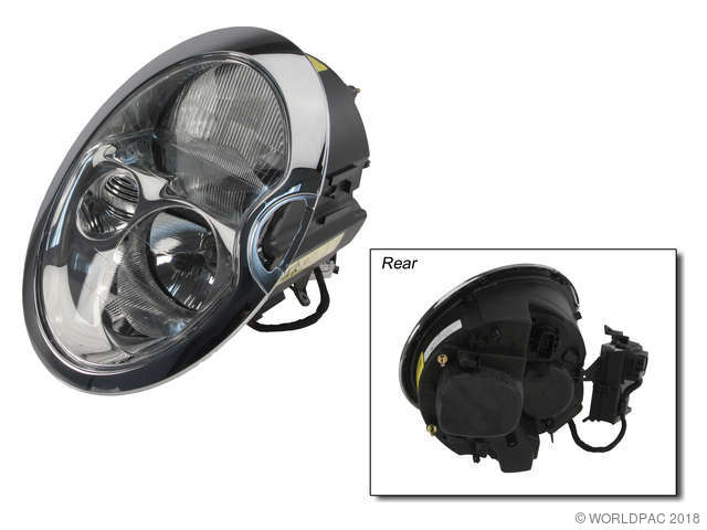 Foto de Conjunto de Faros Delanteros para Mini Cooper Cooper 2002 2003 2004 Marca Hella Nmero de Parte W0133-1666088