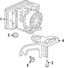 Foto de Conjunto hidrulico de frenos ABS Original para Honda Civic 2017 Marca HONDA Nmero de Parte 57100TGGD41