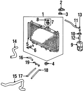 Foto de Manguera de Enfriado de Aceite Transmisin Automtica Original para Honda Accord 1998 1999 2000 2001 2002 Marca HONDA Nmero de Parte 25214PAA305