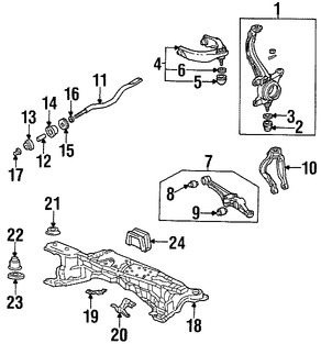 Foto de Rtula de direccin Original para Honda Accord Acura TL Acura CL Marca HONDA Nmero de Parte 51215S4KA00