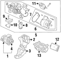 Foto de Mdulo de Control del Encendido Original para Acura CL Honda Accord Honda Odyssey Marca HONDA Nmero de Parte 30120P06005