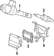 Foto de Computadora del Motor Original para Honda Odyssey 2008 Marca HONDA N�mero de Parte 37820RGWA51