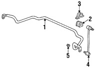 Foto de Enlace extremo de Barra Estabilizadora de Suspension Original para Honda Odyssey Marca HONDA Nmero de Parte 51320SHJA02