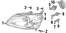 Foto de Portalampara de Luz de Parqueo Original para Honda Acura Marca HONDA N�mero de Parte 33304S5A003