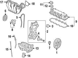 Foto de Engranaje de Arbol de Levas Original para Honda Civic Honda Fit Marca HONDA Nmero de Parte 13621PWA010