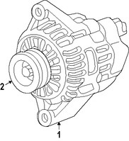 Foto de Polea del Alternador Original para Honda Fit 2015 2016 2017 Marca HONDA Nmero de Parte 311415R7A01