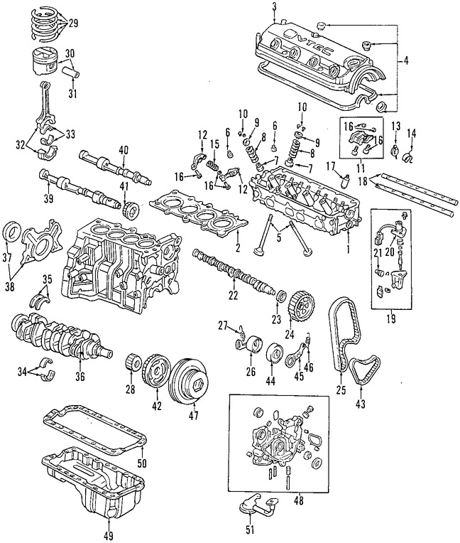 Foto de Culata del motor Original para Honda Accord Honda Odyssey Acura CL Marca HONDA Nmero de Parte 12100PAAA00