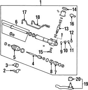 Foto de Terminal de la direcci�n Original para Hyundai Sonata Hyundai XG300 Hyundai XG350 Kia Optima Marca HYUNDAI N�mero de Parte 5772438010