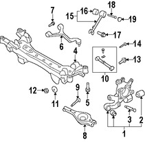 Foto de Brazo de Control Lateral Original para Hyundai Sonata Hyundai Azera Marca HYUNDAI N�mero de Parte 552503K601DS