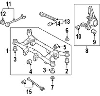 Foto de Mu�on de Suspensi�n Original para Hyundai Tucson Kia Sportage Marca HYUNDAI N�mero de Parte 527602E500