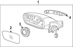 Foto de Cristal de espejo de la puerta Original para Hyundai Sonata 2011 2012 2013 2014 2015 Marca HYUNDAI N�mero de Parte 876114R010