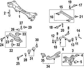 Foto de Brazo remolcador de suspensin Original para Hyundai Sonata Hyundai Azera Marca HYUNDAI Nmero de Parte 552703S000