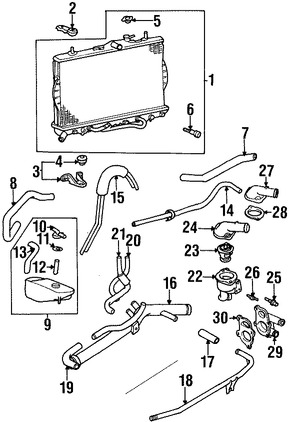 Foto de Emisor / Sensor de Temperatura de Refrigerante del Motor Original para Hyundai Mitsubishi Marca HYUNDAI Nmero de Parte 9465032520