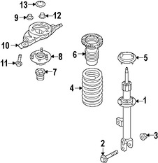 Foto de Muelle Helicoidal Original para Hyundai Genesis 2015 2016 Marca HYUNDAI N�mero de Parte 54650B1500