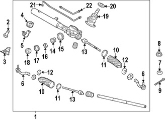 Foto de Linea de Presin Direccin Hidrulica Original para Hyundai Equus Kia K900 Marca HYUNDAI Nmero de Parte 577173N900
