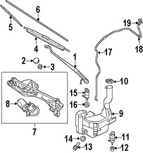 Foto de Bomba de Limpiaparabrisas Original para Jaguar Marca JAGUAR Nmero de Parte C2S4065