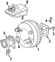 Foto de Empacadura de Booster Frenos de Potencia Original para Jaguar Marca JAGUAR Nmero de Parte XR852447