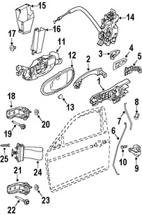 Foto de Bisagra de puerta Original para Jaguar Marca JAGUAR Nmero de Parte C2P22764