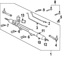 Foto de Linea de Presin Direccin Hidrulica Original para Jaguar XJ Jaguar XJR Marca JAGUAR Nmero de Parte C2D28556