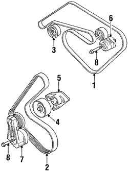 Foto de Conjunto de Tensor de correa Original para Jaguar Marca JAGUAR Nmero de Parte C2C36146