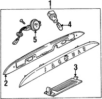 Foto de Interruptor Liberador de Bal Original para Jaguar Marca JAGUAR Nmero de Parte C2C31837