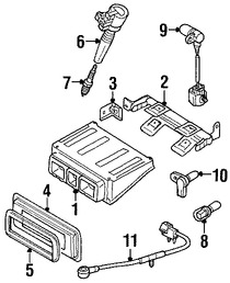 Foto de Sensor de Detonacin Original para Jaguar S-Type 2000 2001 2002 2006 2007 2008 Marca JAGUAR Nmero de Parte XR84685