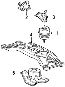 Foto de Montura de Transmisin Automtica Original para Jaguar S-Type Jaguar XK8 Jaguar XKR Jaguar XJ8 Jaguar XJR Marca JAGUAR Nmero de Parte C2C34308