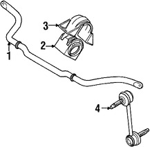 Foto de Barra Estabilizadora de Suspensin Original para Jaguar Marca JAGUAR Nmero de Parte C2P23535