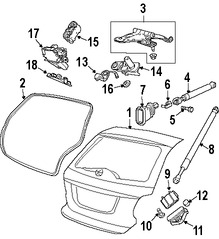 Foto de Puerta Trasera Original para Jaguar X-Type 2005 2006 2007 2008 Marca JAGUAR N�mero de Parte C2S31188