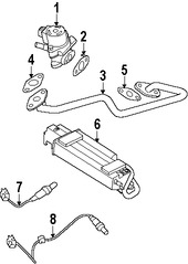 Foto de Empacadura Manguera EGR Original para Jaguar XK Jaguar XKR Jaguar XF Marca JAGUAR Nmero de Parte AJ89071