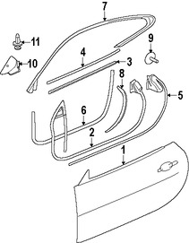 Foto de Carcasa de puerta Original para Jaguar XK Jaguar XKR Jaguar XKR-S Marca JAGUAR Nmero de Parte C2P25671