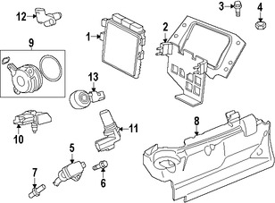 Foto de Sensor de posicin del cigueal Original para Jaguar XF Jaguar XJ Jaguar F-Type Jaguar Marca JAGUAR Nmero de Parte C2Z17676