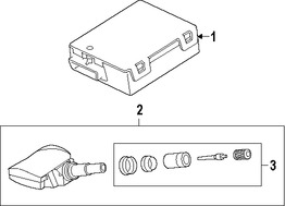 Foto de Sensor de control de presin de la llanta  Original para Jaguar XF Jaguar  Jaguar F-Type Jaguar XJ Marca JAGUAR Nmero de Parte C2D47173