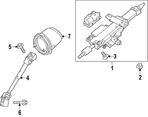 Foto de Eje de Columna de Direccin Original para Jaguar XF 2016 2017 Jaguar  2017 Marca JAGUAR Nmero de Parte T2H9275