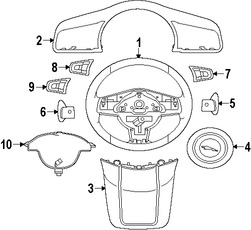 Foto de Interruptor de liberacin Control de Crucero Original para Jaguar F-Type 2014 2015 2016 2017 Marca JAGUAR Nmero de Parte T2R18653