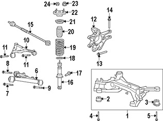 Foto de Muon de Suspensin Original para Jaguar F-Type 2014 2015 2016 2017 Marca JAGUAR Nmero de Parte T2R4222