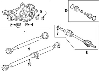 Foto de Eje de Homocintica Original para Jaguar F-Type 2014 2015 2016 2017 Marca JAGUAR Nmero de Parte T2R16045